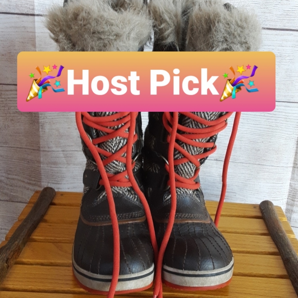 Sorel Tofino Tall Waterproof Boots Size 7 - Picture 2 of 14
